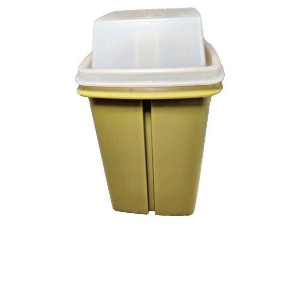 Vintage Tupperware 1330-6 Pickle Keeper Pick-A-Deli Olive Green - 3 Pieces - Picture 8 of 14